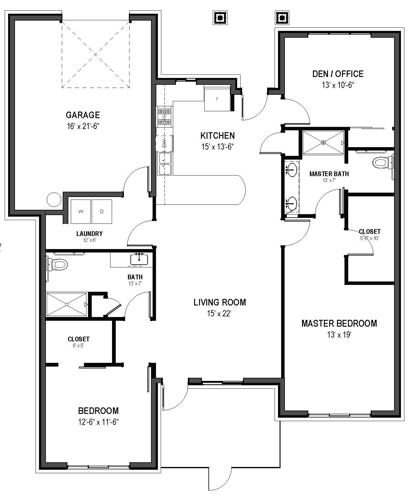 Hickory floor plan