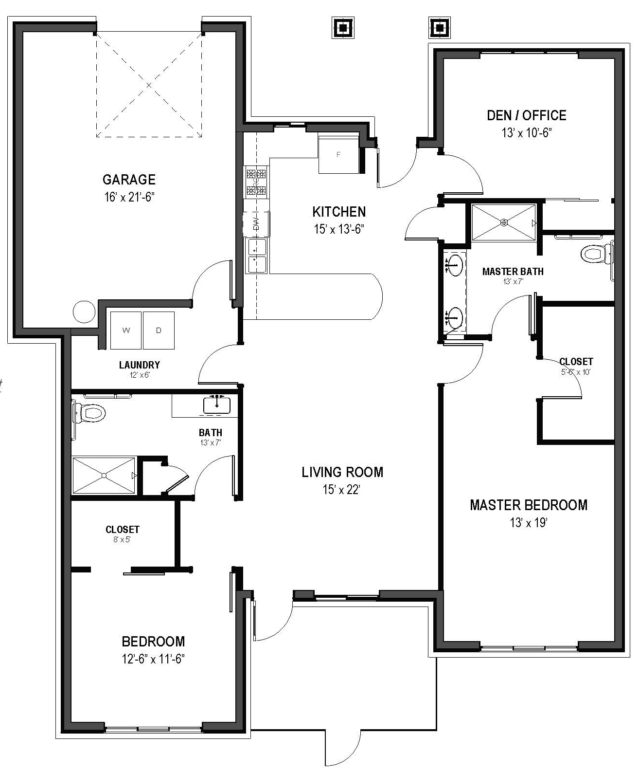 Hickory floor plan